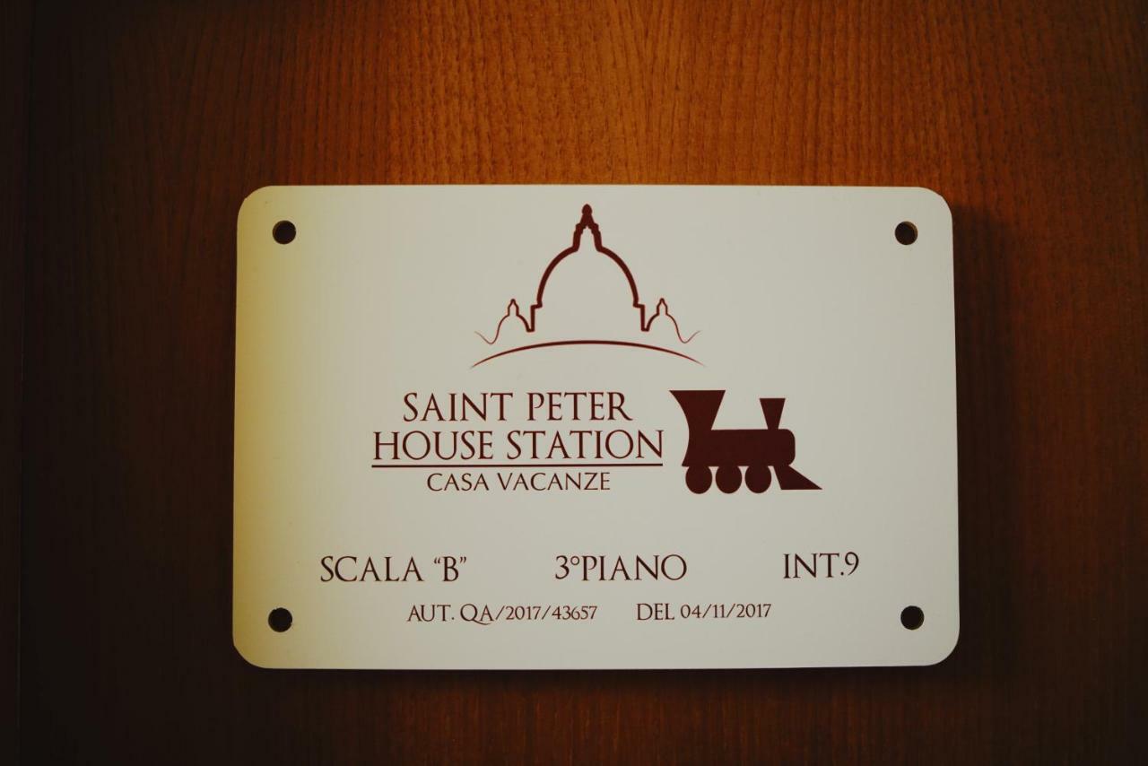 Apartmán Saint Peter House Station Řím Exteriér fotografie